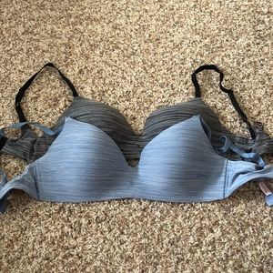 TWO Victoria Secret bras | T-shirt bra